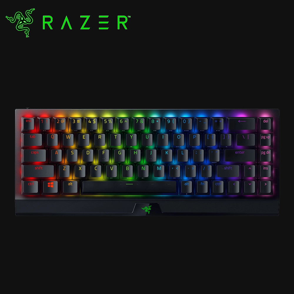 Razer 黑寡婦BlackWidow V3 Mini HyperSpeed 無線鍵盤(黃軸中文