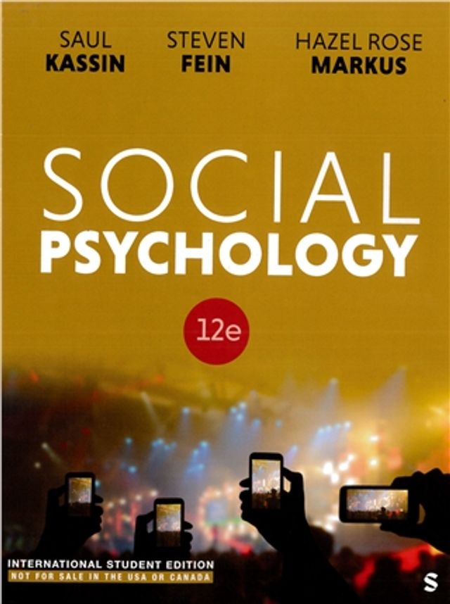 Social Psychology 第12版 Social Psychology 第12版