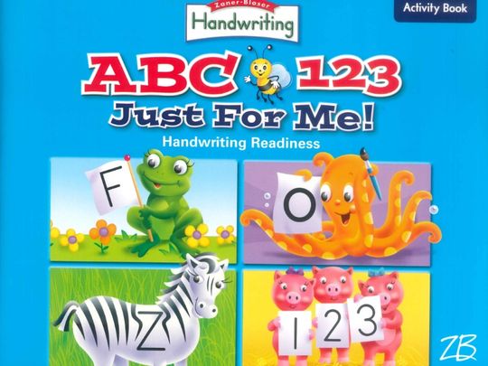 ABC 123 Just For Me! Activity Book - Corner Bookstore