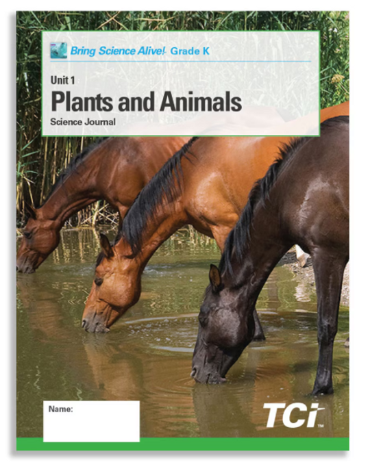 Exploring Science Kindergarten Unit 1 Plants and Animals Student ...
