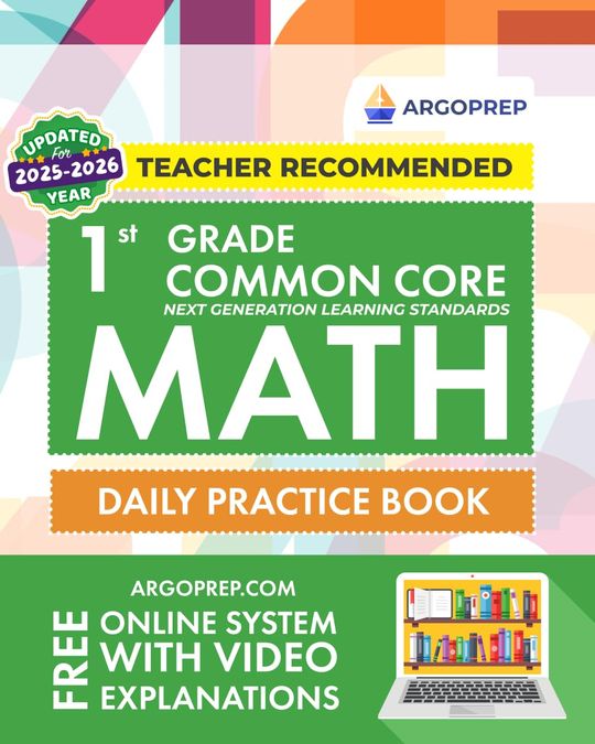 Common Core Math Daily Practice Workbook Grade 1 - Corner Bookstore
