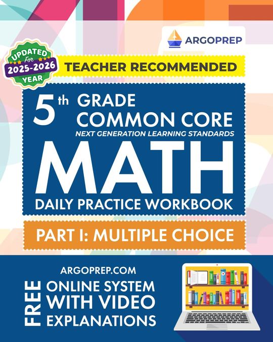 Common Core Math Daily Practice Workbook Grade 5 - Corner Bookstore