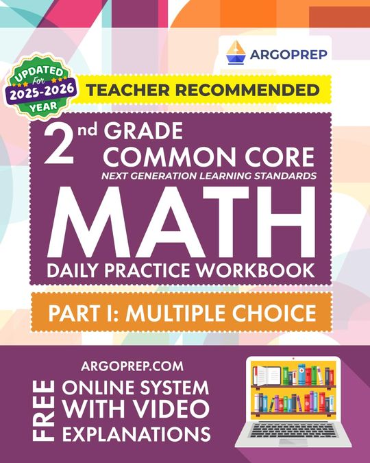Common Core Math Daily Practice Workbook Grade 2 - Corner Bookstore
